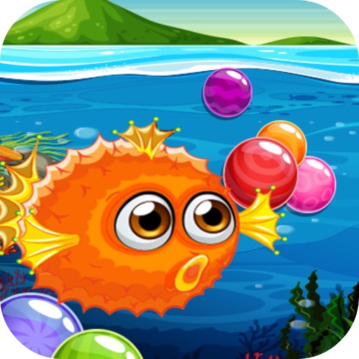 Sea Fish Balloons Shooter Icon