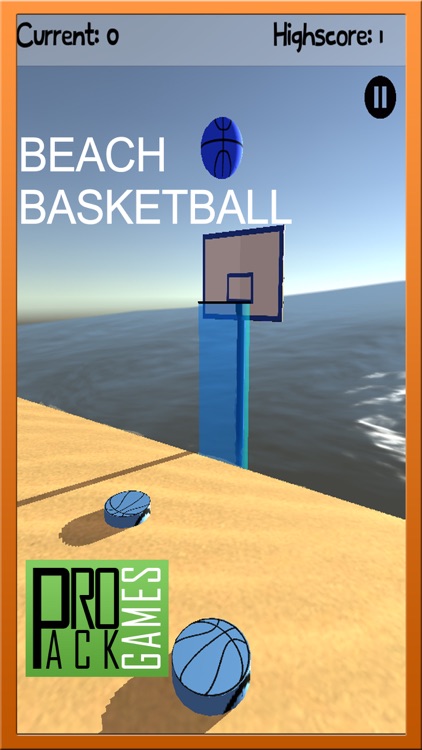 Beach Basketball Flick - Multiplayer Arcade X Game