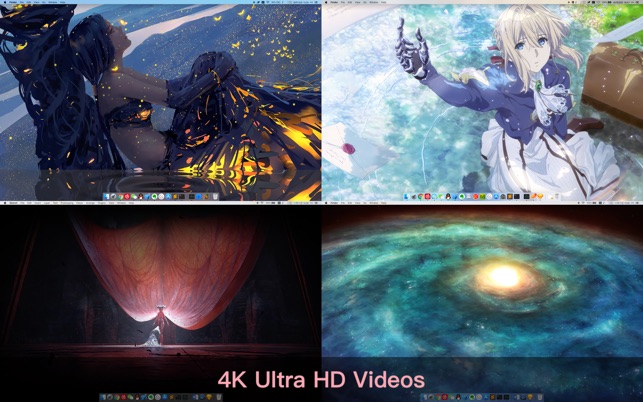 Dynamic Wallpaper Engine をmac App Storeで