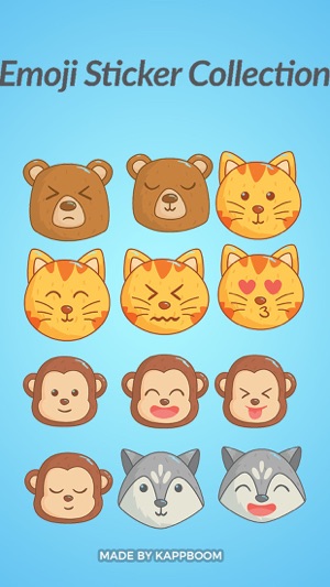 Funny Animal Emojis(圖1)-速報App