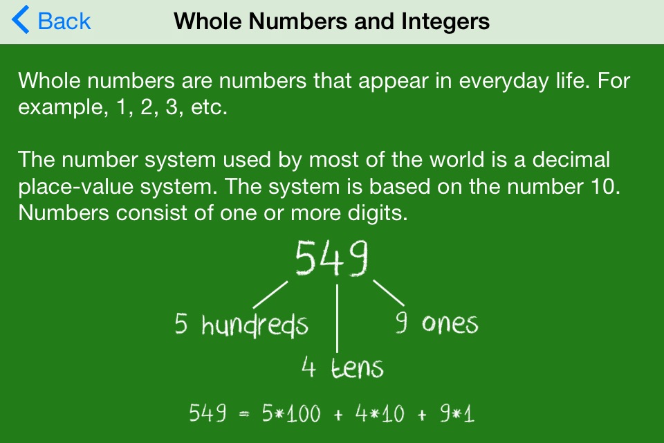 Basic Math Rules screenshot 2