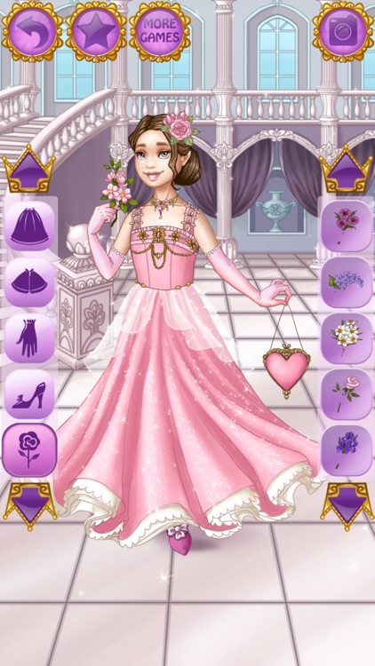 Cute Princess Dress Up - games for girls screenshot-4