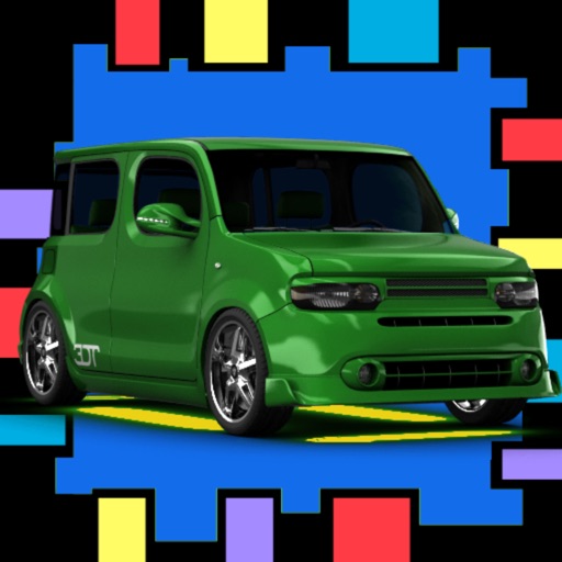 Cube Car City - Night Drive iOS App