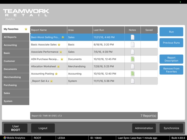 Teamwork Mobile Analytics 4.8