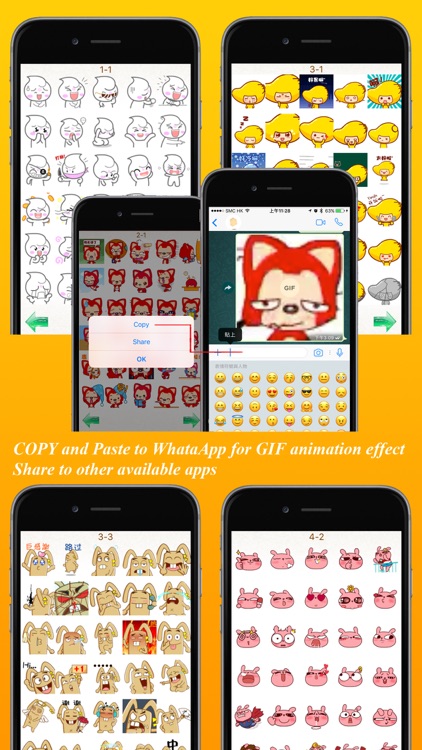 Gif Stickers for WhatsApp