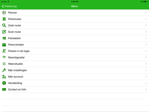 Fietsknoop fiets en wandel app screenshot 4