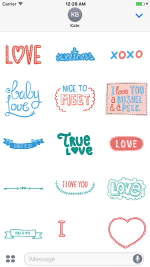 Animated LOVe Scribble Stickers(圖1)-速報App