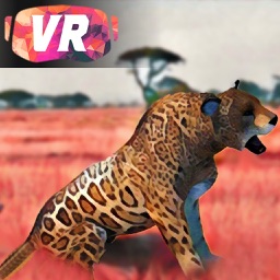 Low Poly Leopard Hunter - Virtual Reality (VR)