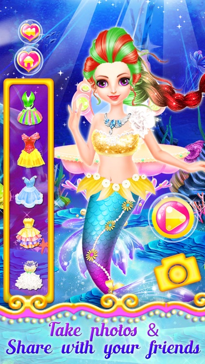 Mermaid Princess Dress Up - Princess Girls Games!