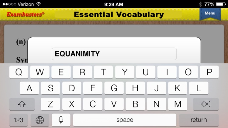 Accuplacer Verbal Prep Flashcards Exambusters screenshot-4