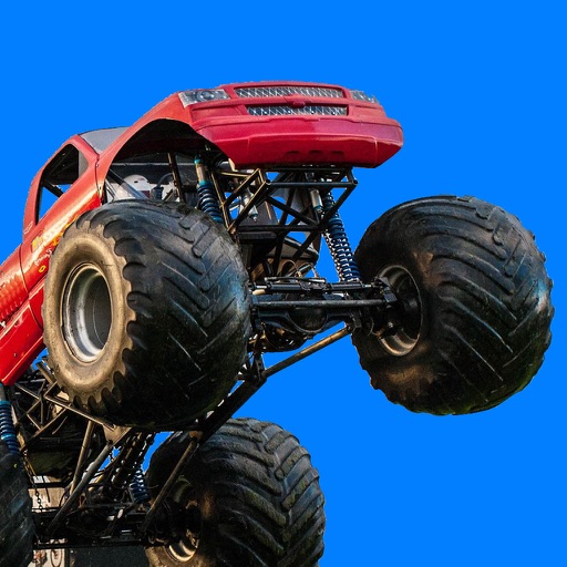 A Monster Truck Jumping Crazy Tire icon