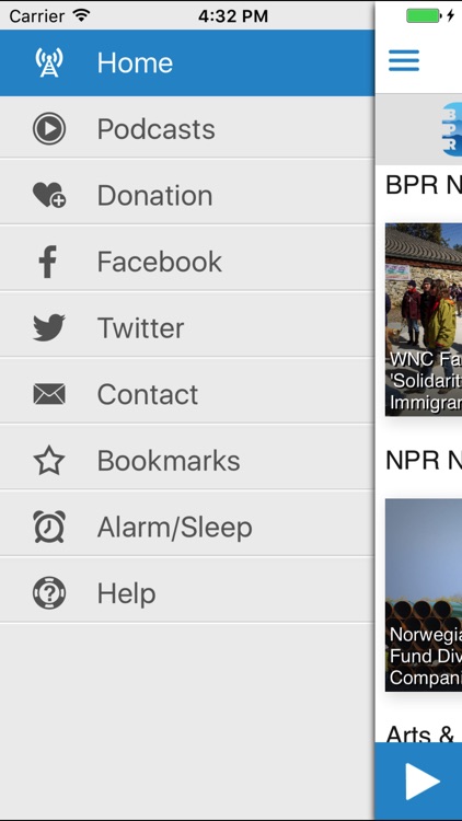 Blue Ridge Public Radio App