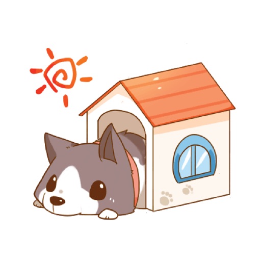 Cute and Lovely Dog set 1 icon