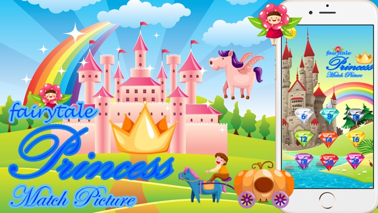 Princess Fairy Match Picture screenshot-3