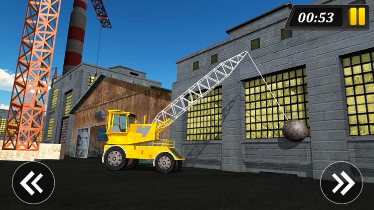 Wrecking Ball Crane Operator & Demolition Sim