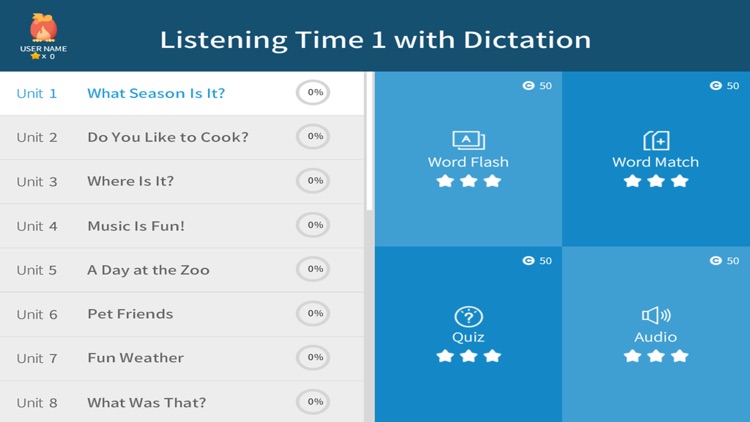 Listening Time 1 with Dictation