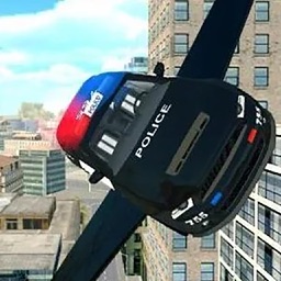Fly-ing Police Car Sim-ulator 3D