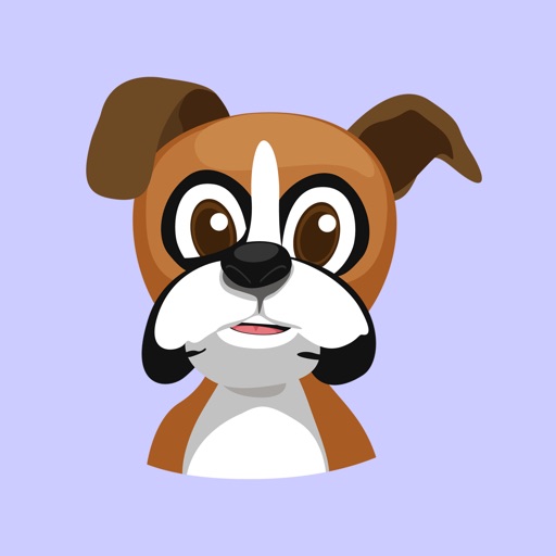 Boxer Animated Stickers for iMessage icon