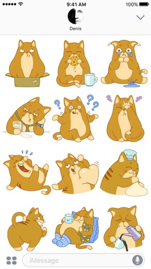 Teodor The Cat – Stickers and Emoji Keyboard(圖3)-速報App