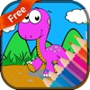 Dinosaur3 coloring book for kids