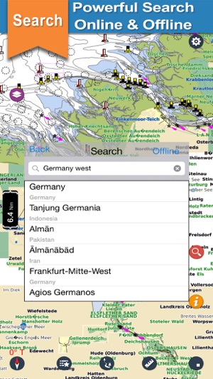 West Germany Nautical Charts(圖3)-速報App