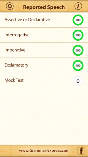 Direct and indirect speech exercises