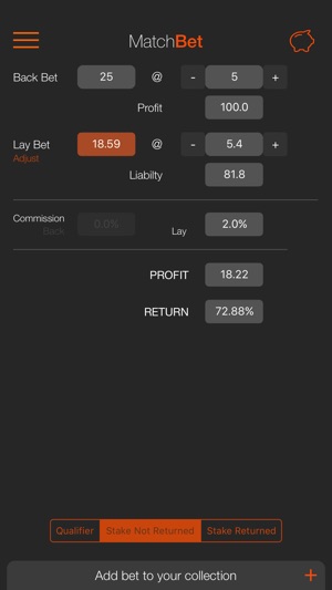 MatchBet - Match Betting Calc(圖2)-速報App