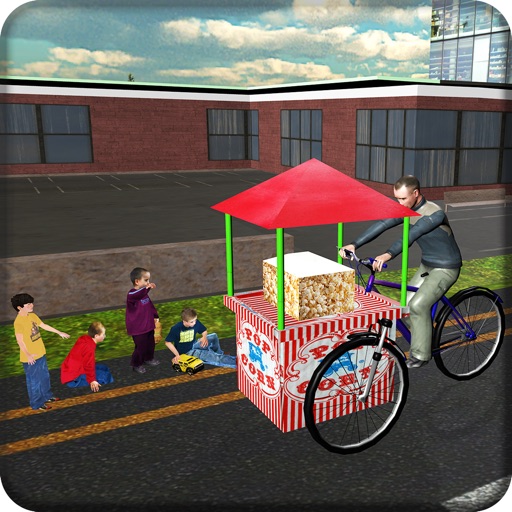 Popcorn hawker cycle – Movie night snacks delivery iOS App