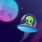 Navigate through the galaxy by helping Ralph, the alien, get as far as they can