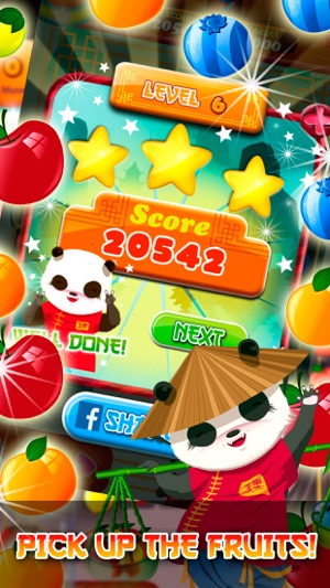 Panda Fruit Harvest Free Match 3(圖5)-速報App