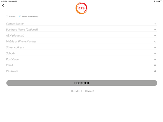 Screenshot #6 pour Cosmo Food Service