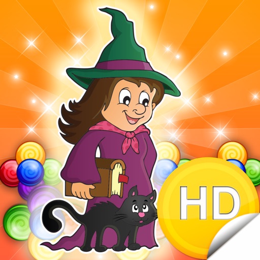Witch Stella Puzzle Pop Bubbles Shooter HD Icon