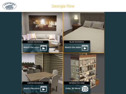 Craftmark Homes - Georgia Row screenshot 2