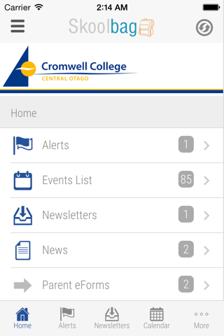 Cromwell College - Skoolbag screenshot 3