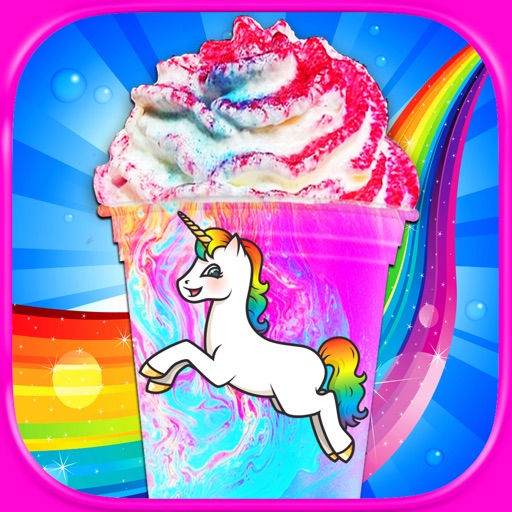 Rainbow Unicorn Milkshakes - Frozen Ice Cream Kids icon