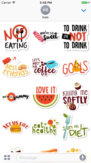 Hungry Sticker Pack for Messaging(圖2)-速報App