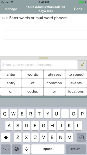 Timestamped Field Notes(圖1)-速報App