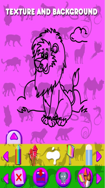 Pro Animal Kids Coloring Book screenshot-3