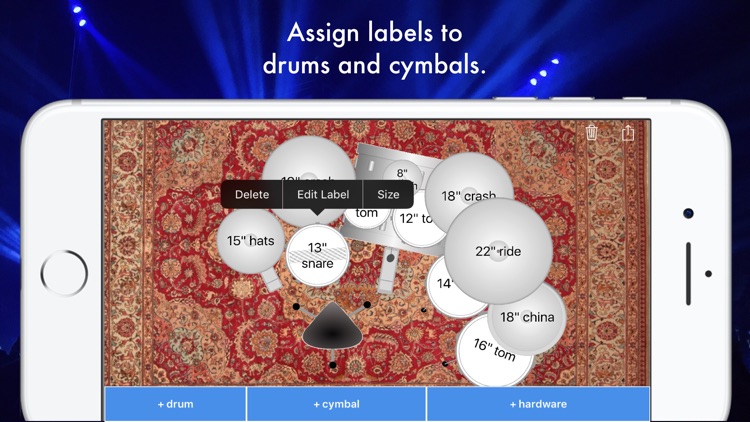 Drumfigurator: Drumkit and Percussion Builder