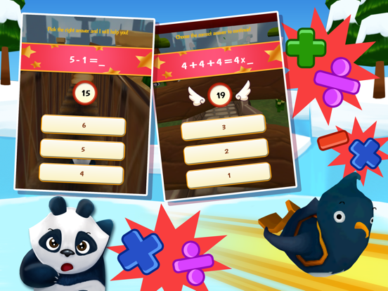 Math Run: Panda Chase screenshot 3