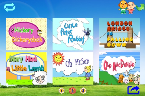 Animated kids songs B screenshot 3