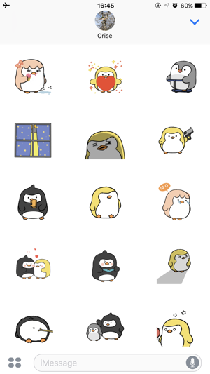 Penguinmoji Stickers(圖2)-速報App