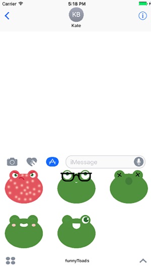 Funny toads - Cute stickers and emoji(圖2)-速報App