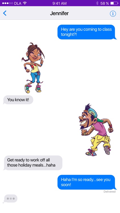 Dance Love App Sticker Pack