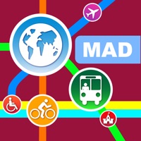 Madrid シティマップス - ニューヨークを MAD を MRT, Bus, Guides