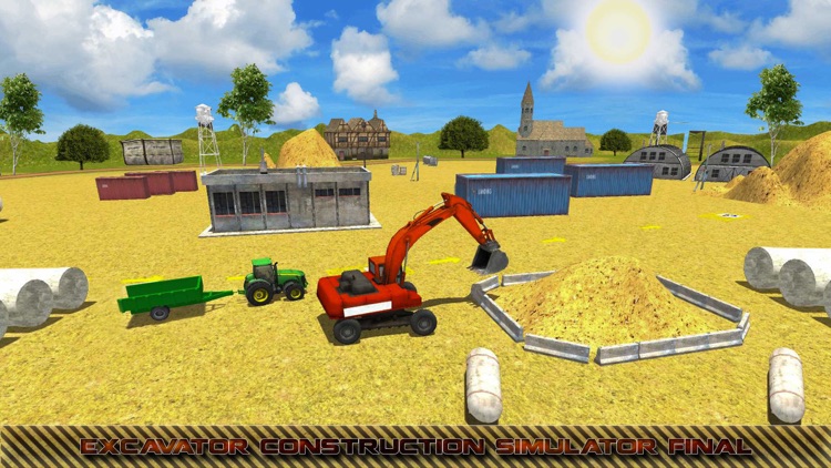 Heavy Excavator Crane Simulator 3D Construction