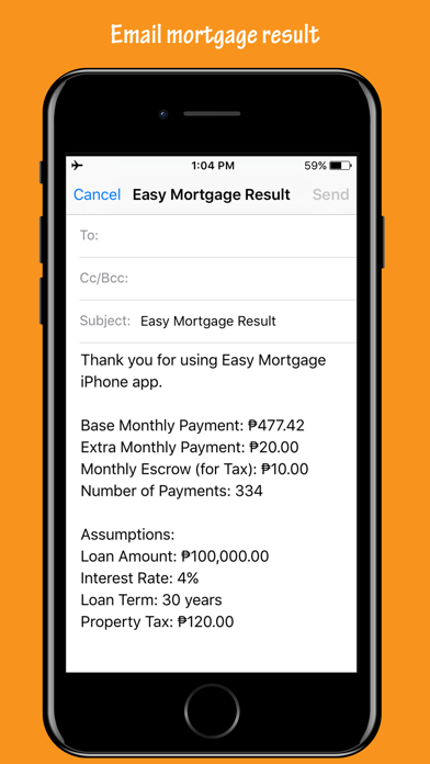 How to cancel & delete Easy Mortgage - Loan Calculator from iphone & ipad 3