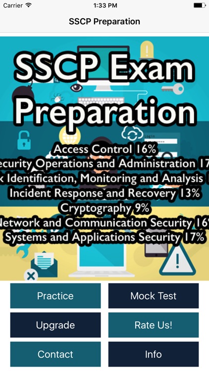 SSCP Exam Preparation 2017 - Systems Security by 1X1 Apps Limited