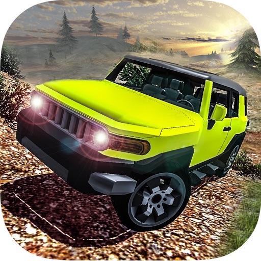 Extreme Uphill Winter Truck Jeep Driving Simulator