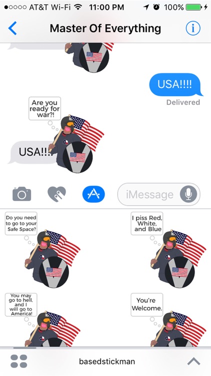 Based Stickman : An American Hero and Patriot screenshot-4